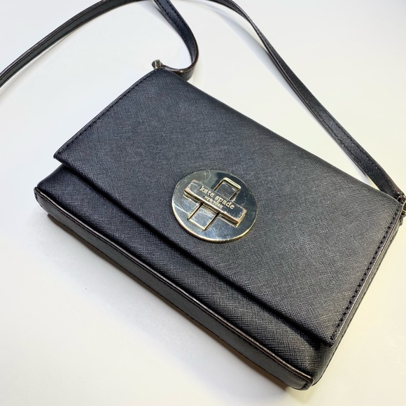 Kate Spade Newbury lane sally black crossbody bag - Picture 1 of 7